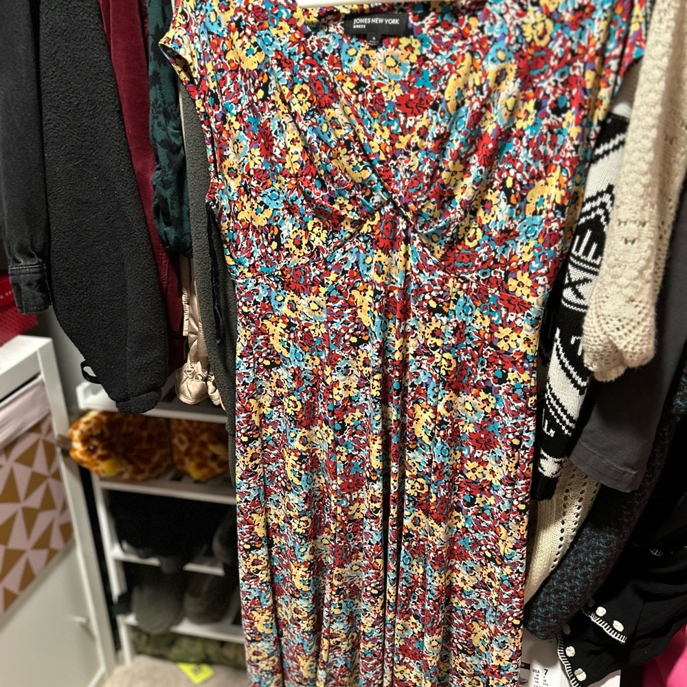 Jones New York Multicolor Floral Dress